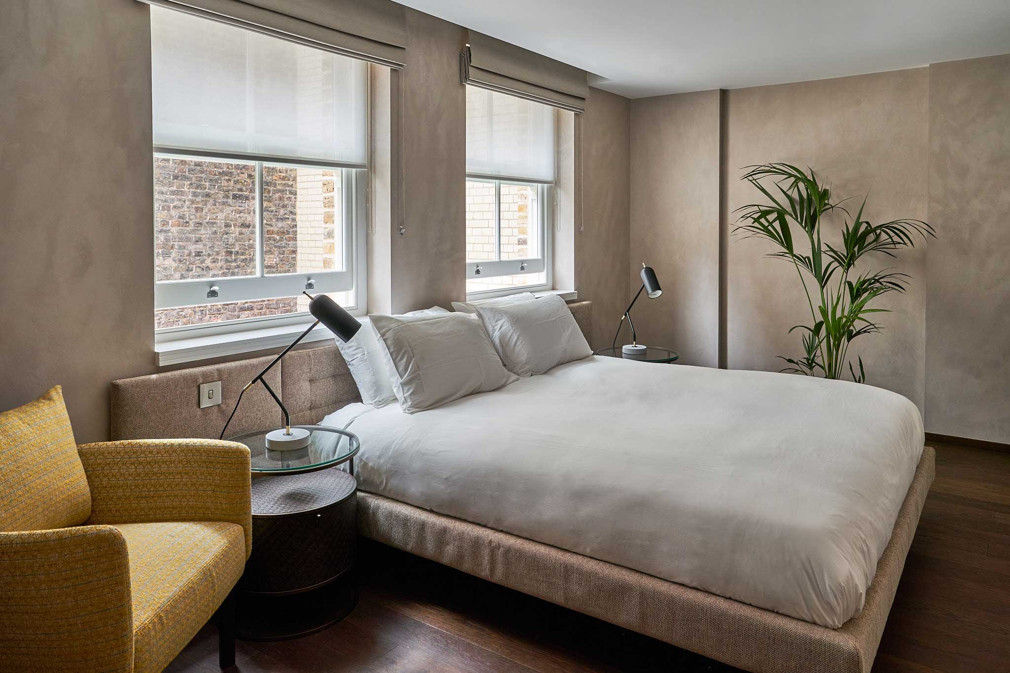 Space to stretch on this luxury king sized bed