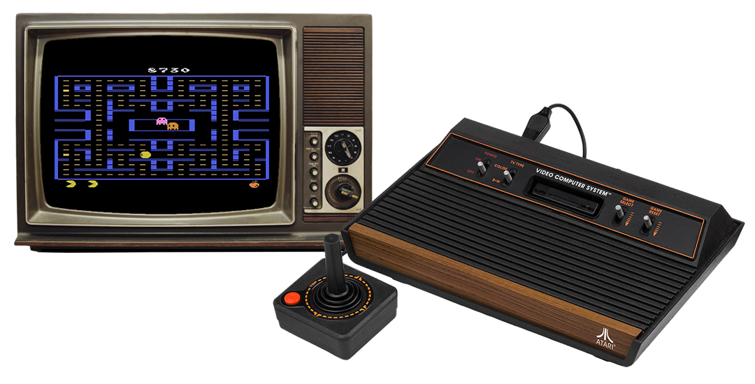 Pac Man on Atari 2600