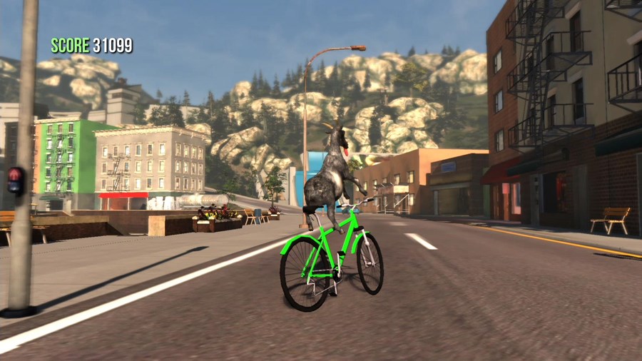 Weirdest Video Games - Goat Simulator screenshot|Purrfect Date Screenshot|Changing Rooms PC Game|Part man, part fish from the Seaman game||