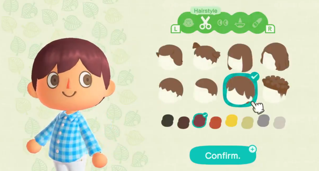 Animal Crossing Customisation Feature