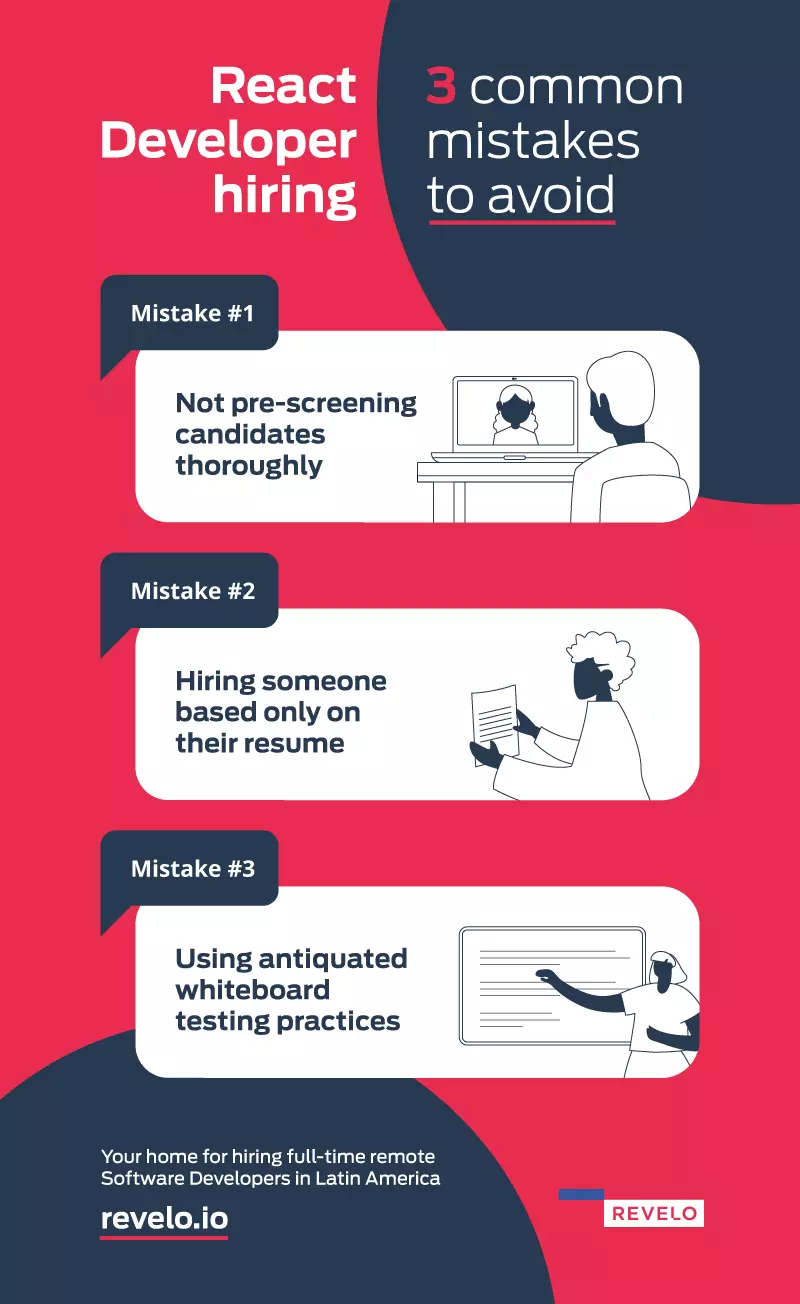 react developer hiring mistakes