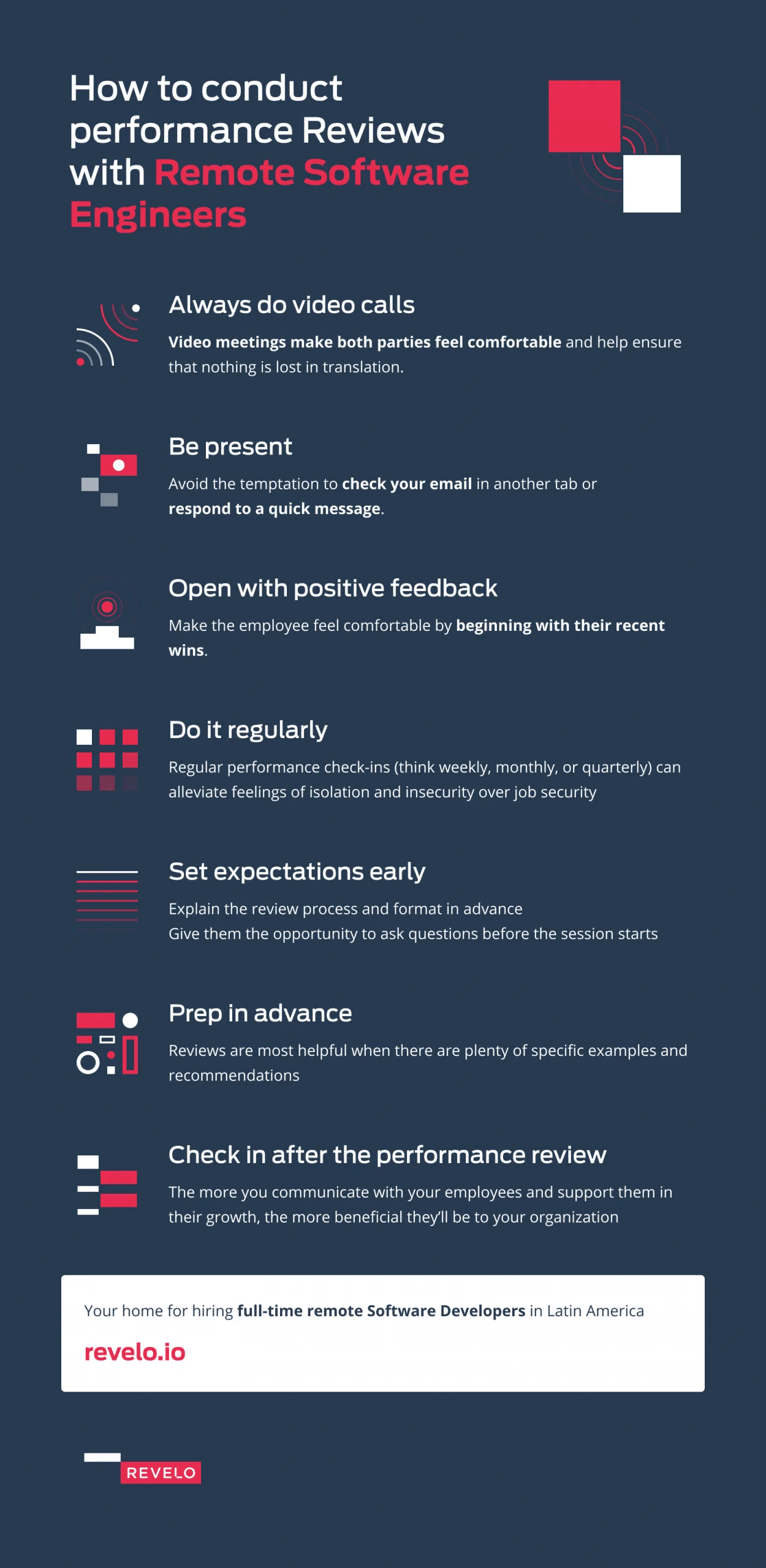 How to conduct performance reviews with remote software engineers