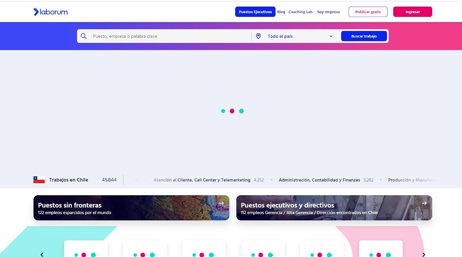 laborum.cl chilean job board