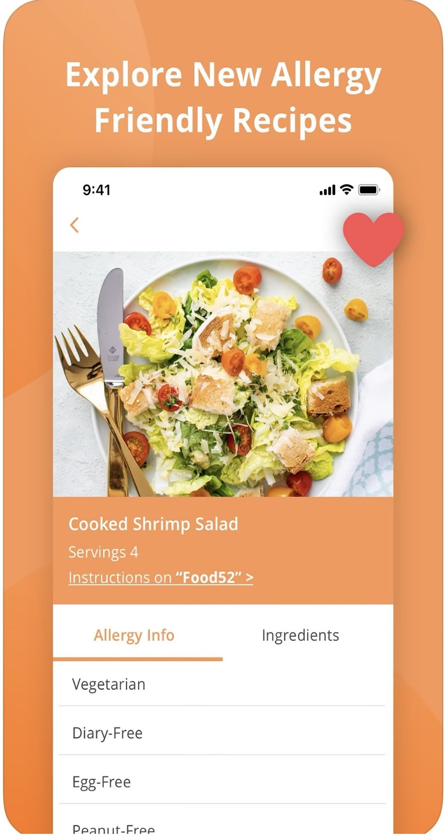 Explore allergy-friendly recipes on the Alerje Lifestyle App