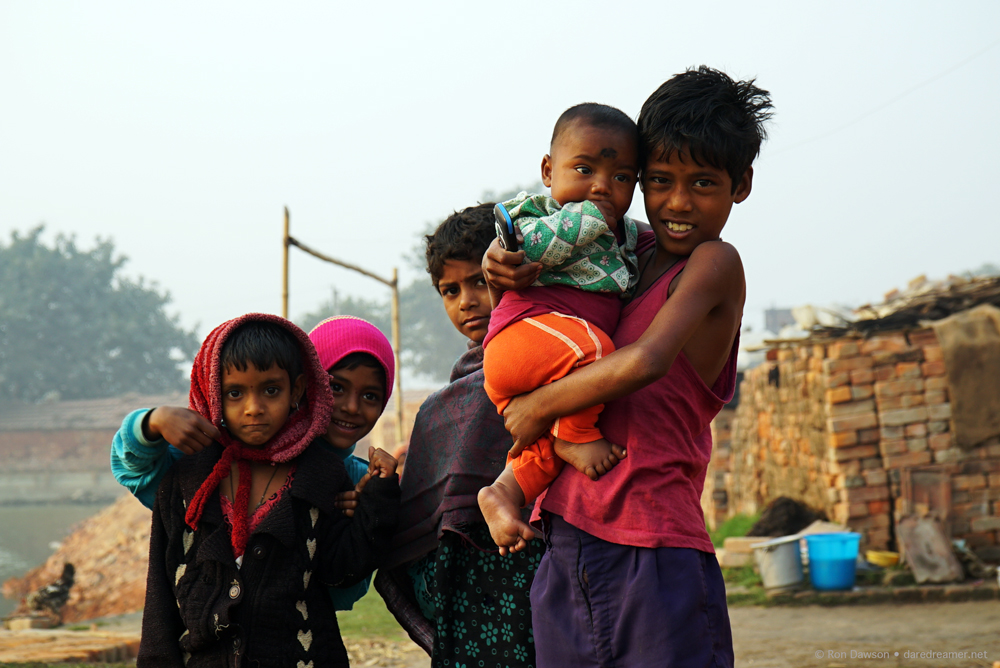 Local Kolkata children.