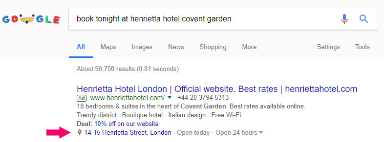 An advertisement
