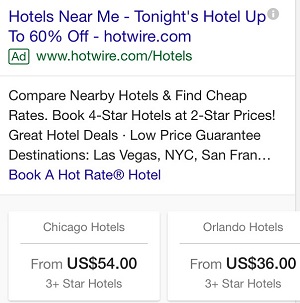 An advertisement