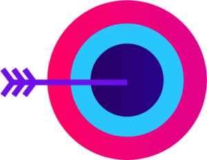 A dart icon