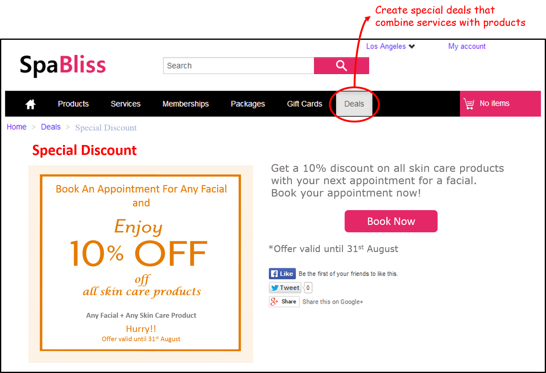 Product + Service Deals