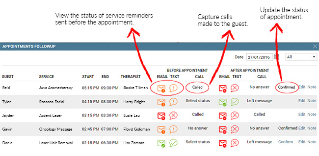 Stay connected with clients - appointment booking