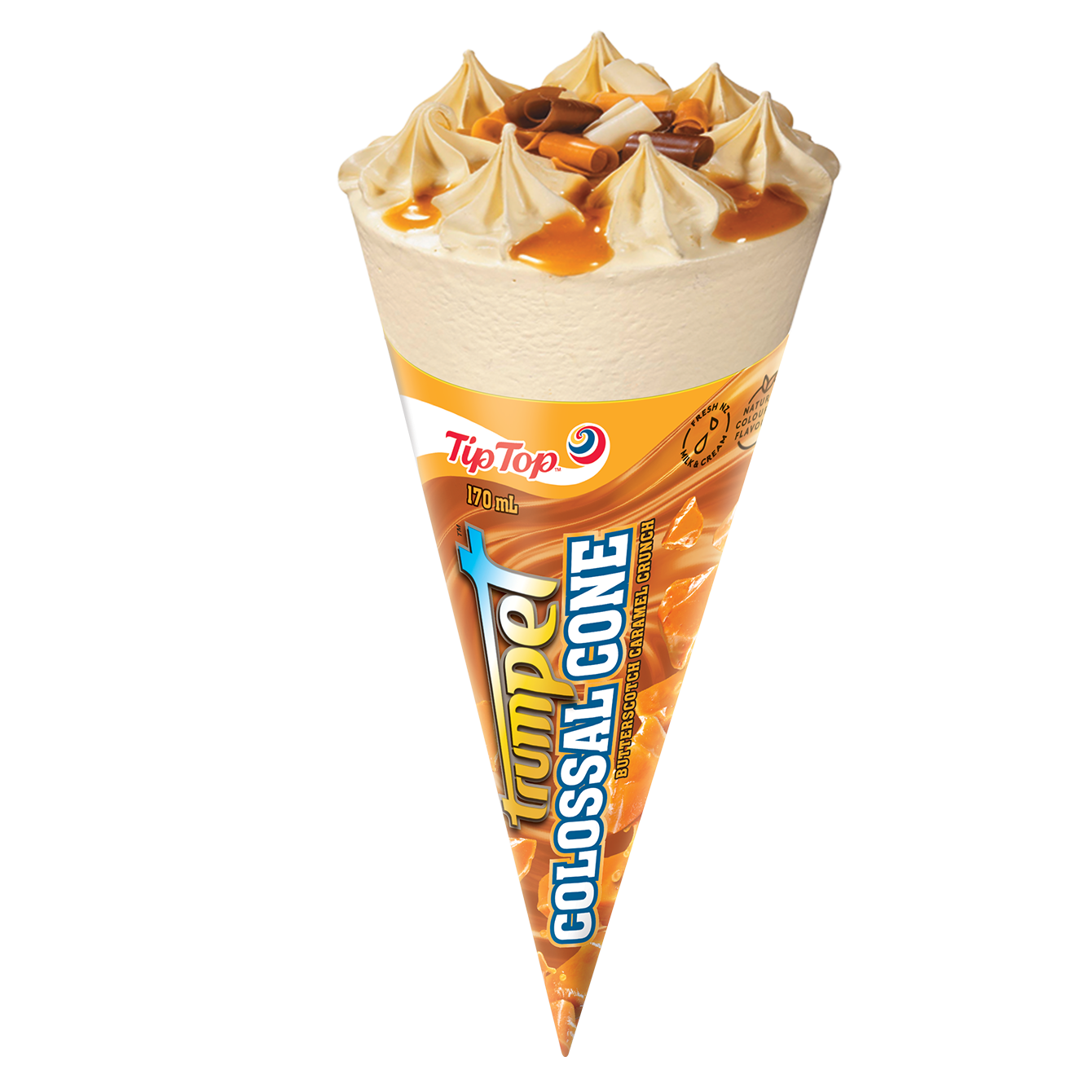 Colossal Cone Butterscotch Caramel Crunch
