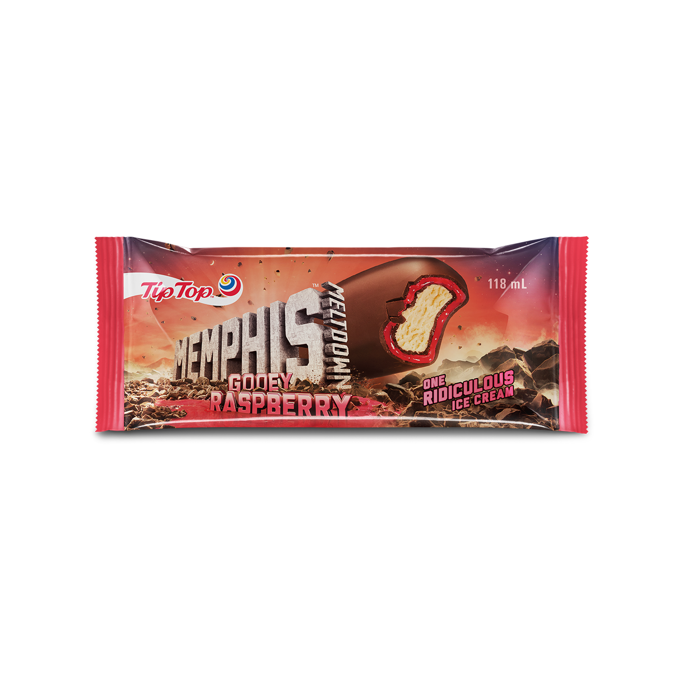 Gooey Raspberry Memphis Meltdown