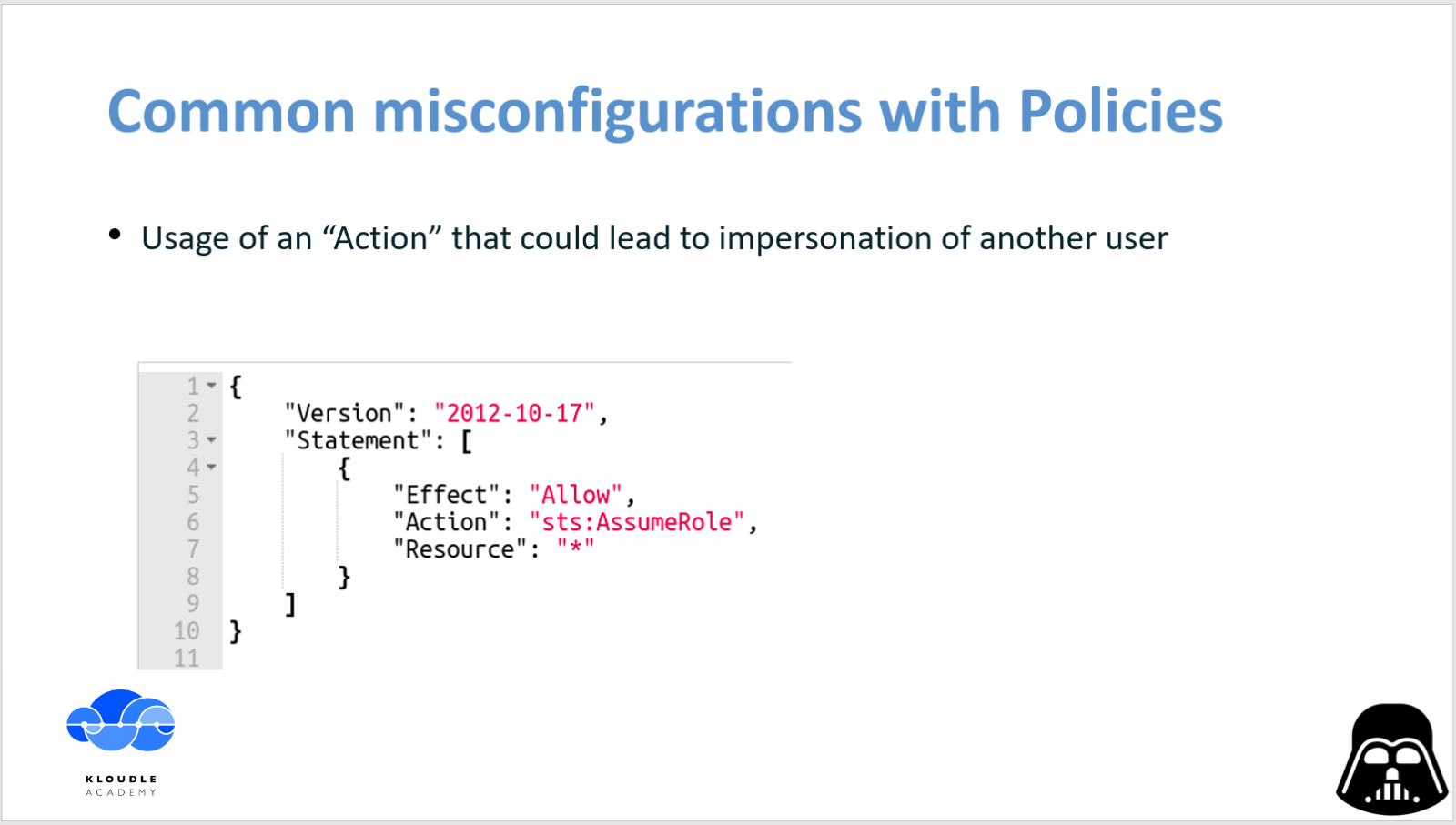 Iam Bad Privilege Escalation Using Misconfigured Policies In Aws Iam Webinar