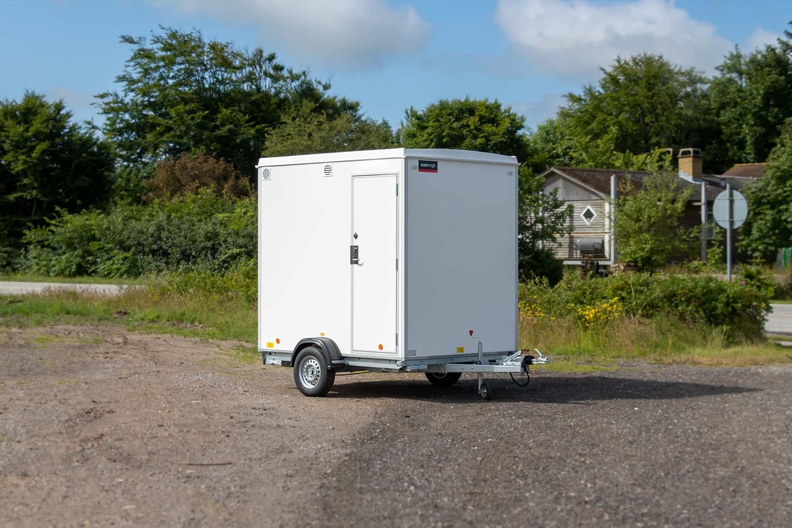 Mobile bathroom Shower and toilet in one smart solution
