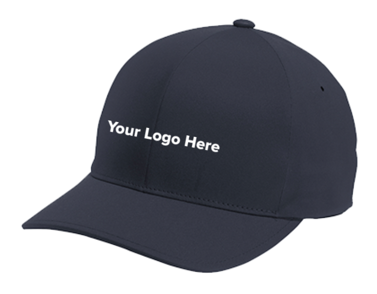Company swag hat with logo