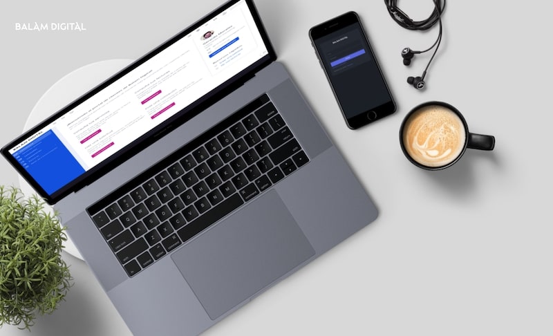 Portal de clientes de Balam Digital, agencia de diseño y desarrollo web especializada en Webflow.