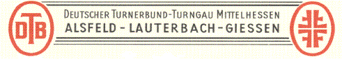 Altes Logo: Deutscher Turnerbund – Turngau Mittelhessen: Alsfeld–Lauterbach–Giessen