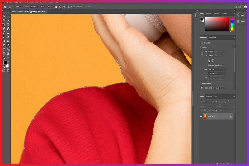 Remove Background Using