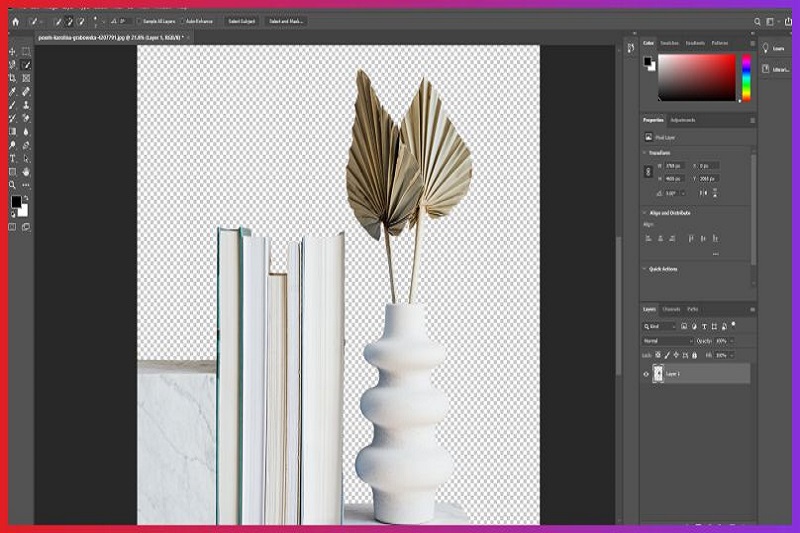 Remove Background Using