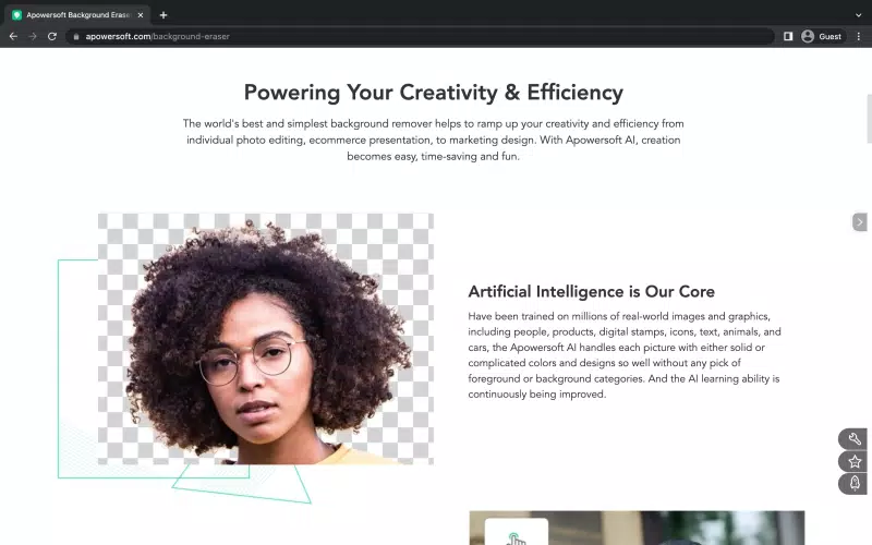 Home page of Apowersoft