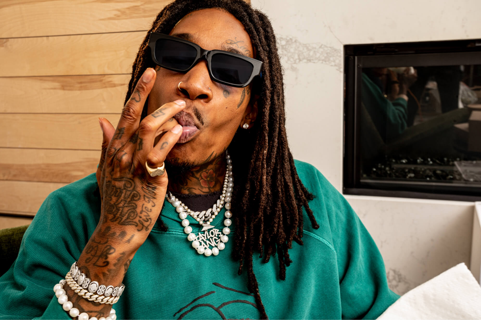 Wiz Khalifa eating HotBox by Wiz Khalifa food