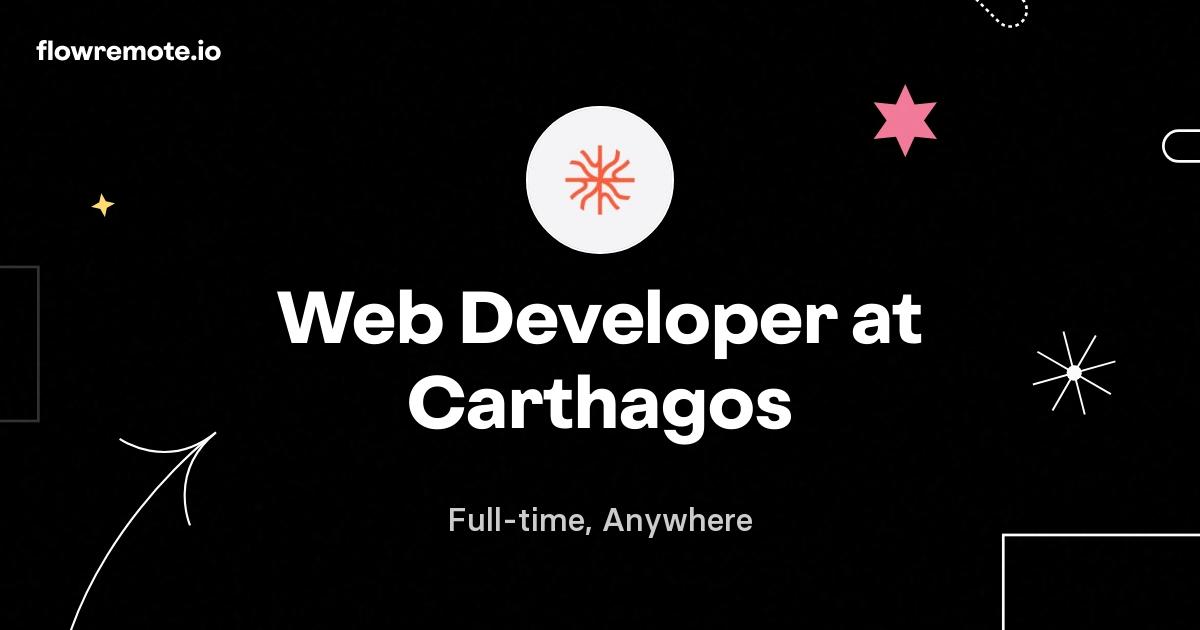 Web Developer at Carthagos