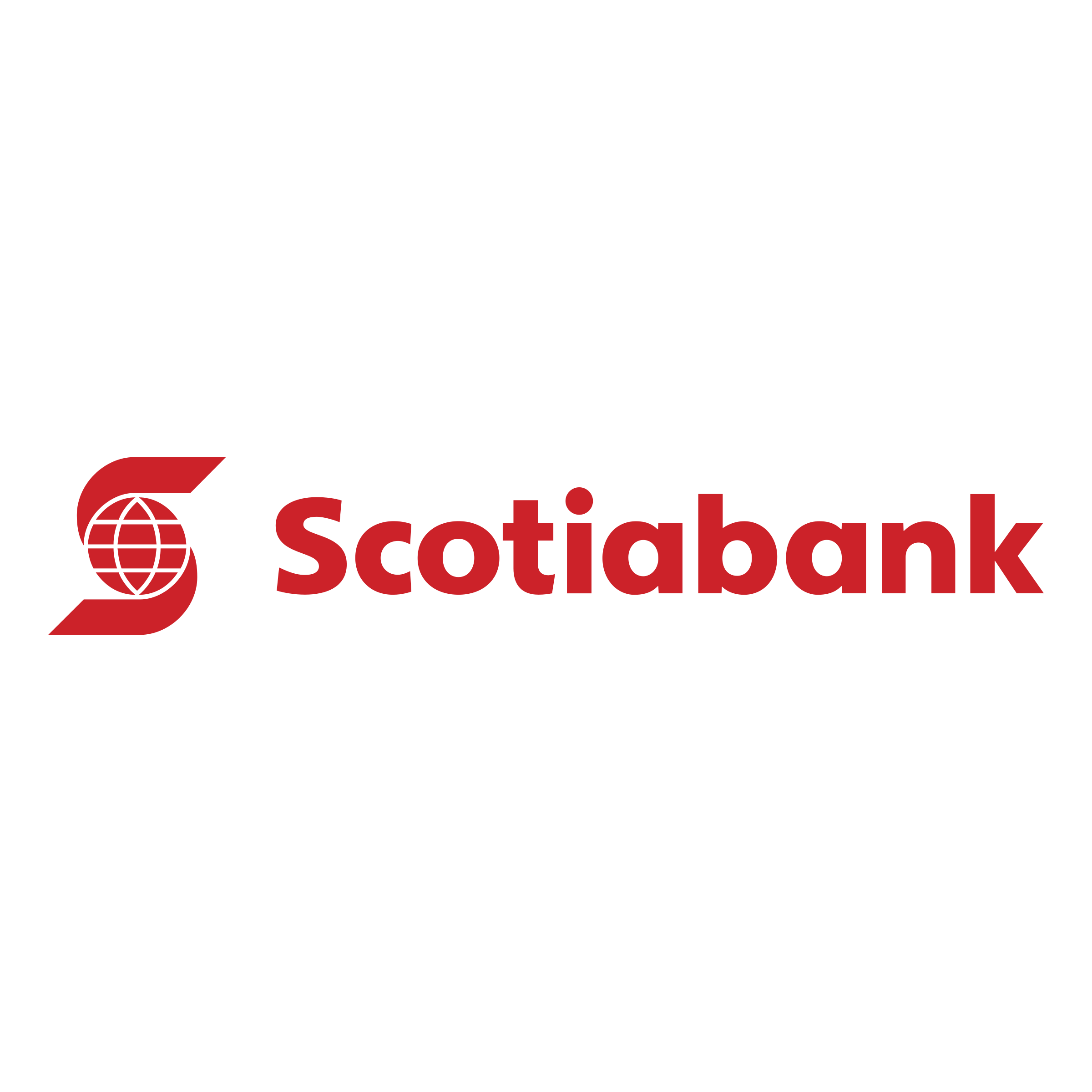 Scotiabank logo in greyscale