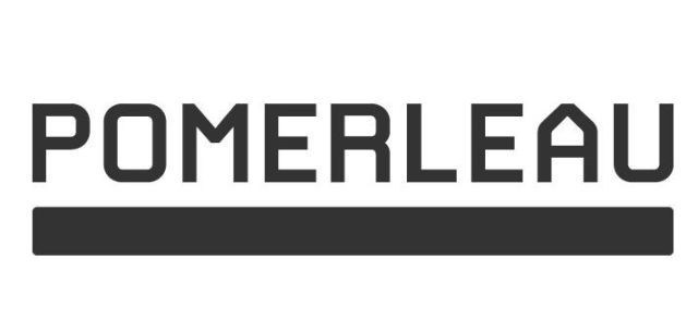 Pomerleau logo in greyscale