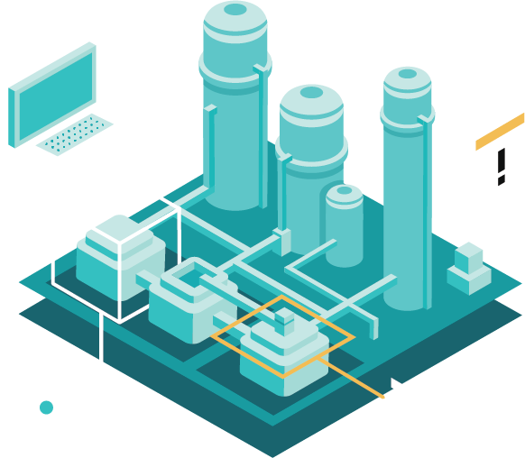 data visualization of oil & gas infrastructure