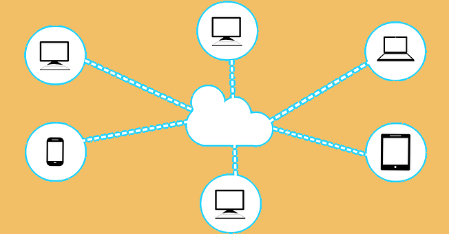 cloud computing illustration