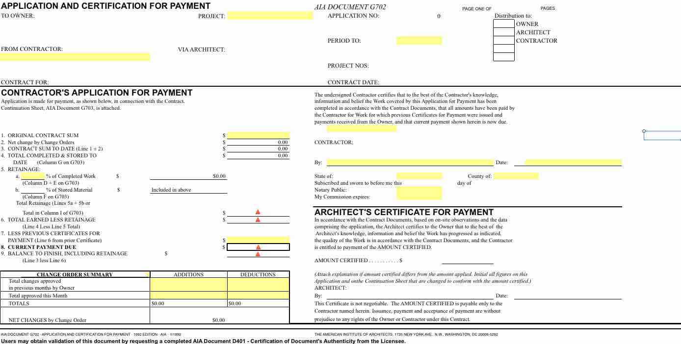 sample pay app