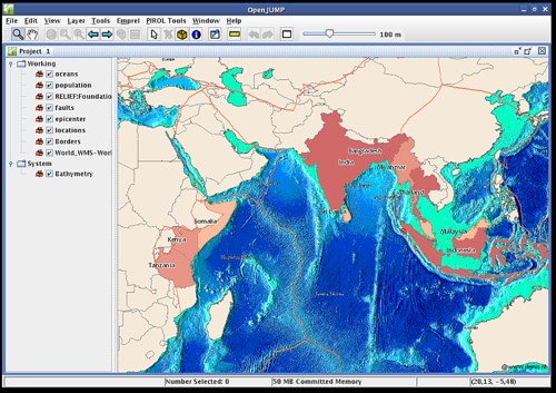 OpenJUMP GIS screenshot