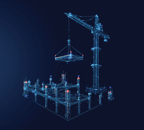a digital win of a construction site