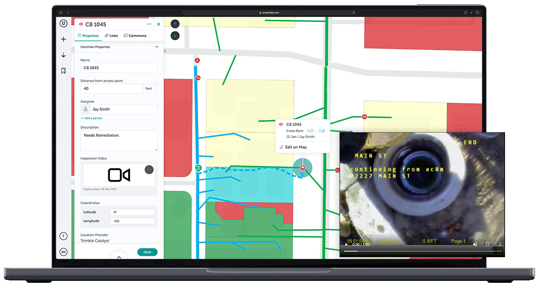 Unearth's Mobile GIS for integrity management