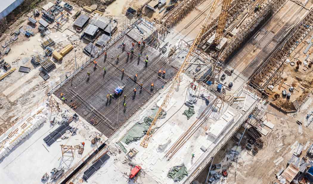 Construction photo documentation records site conditions and progress.