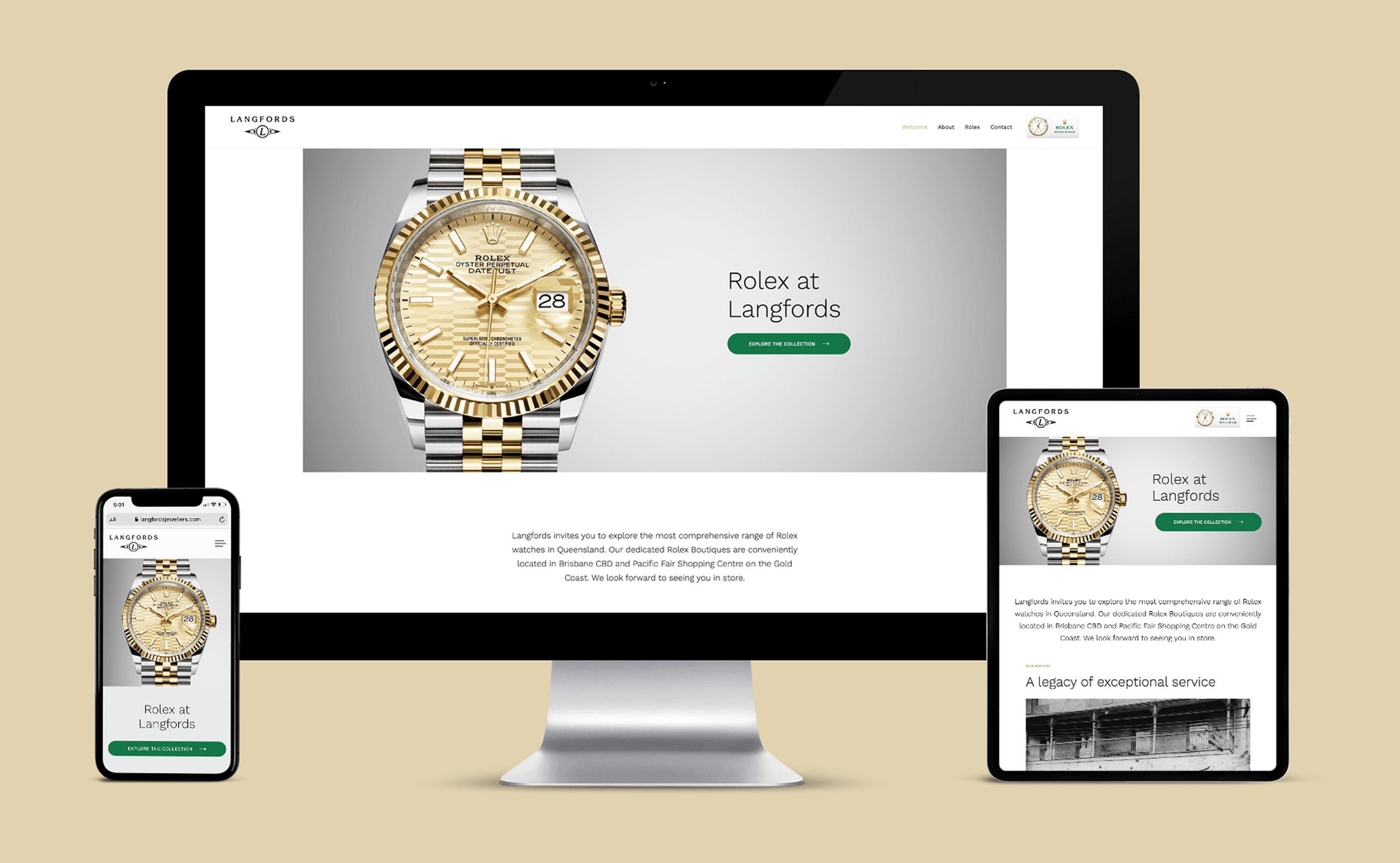 Website design and development
