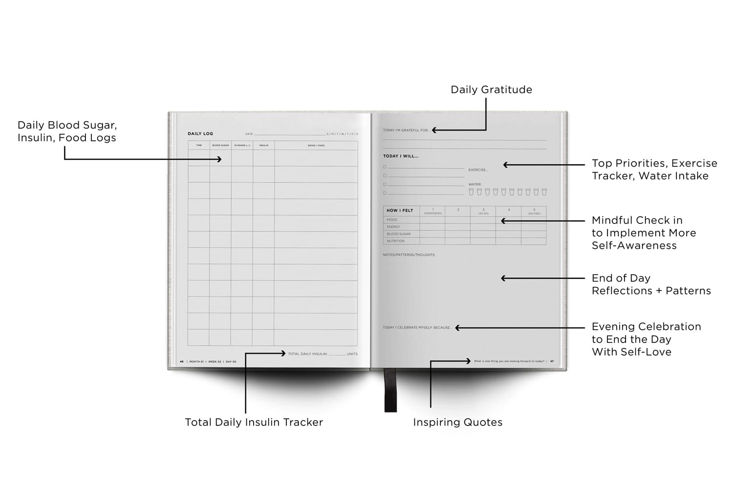 The Diabetic Health Journal Risely Health