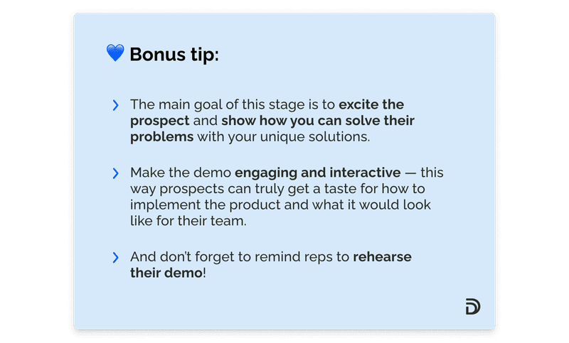 Bonus tip for your sales playbook