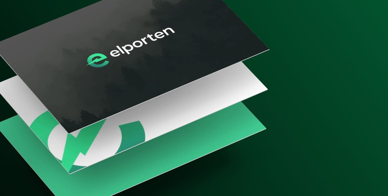 Visuell identitet med visittkort