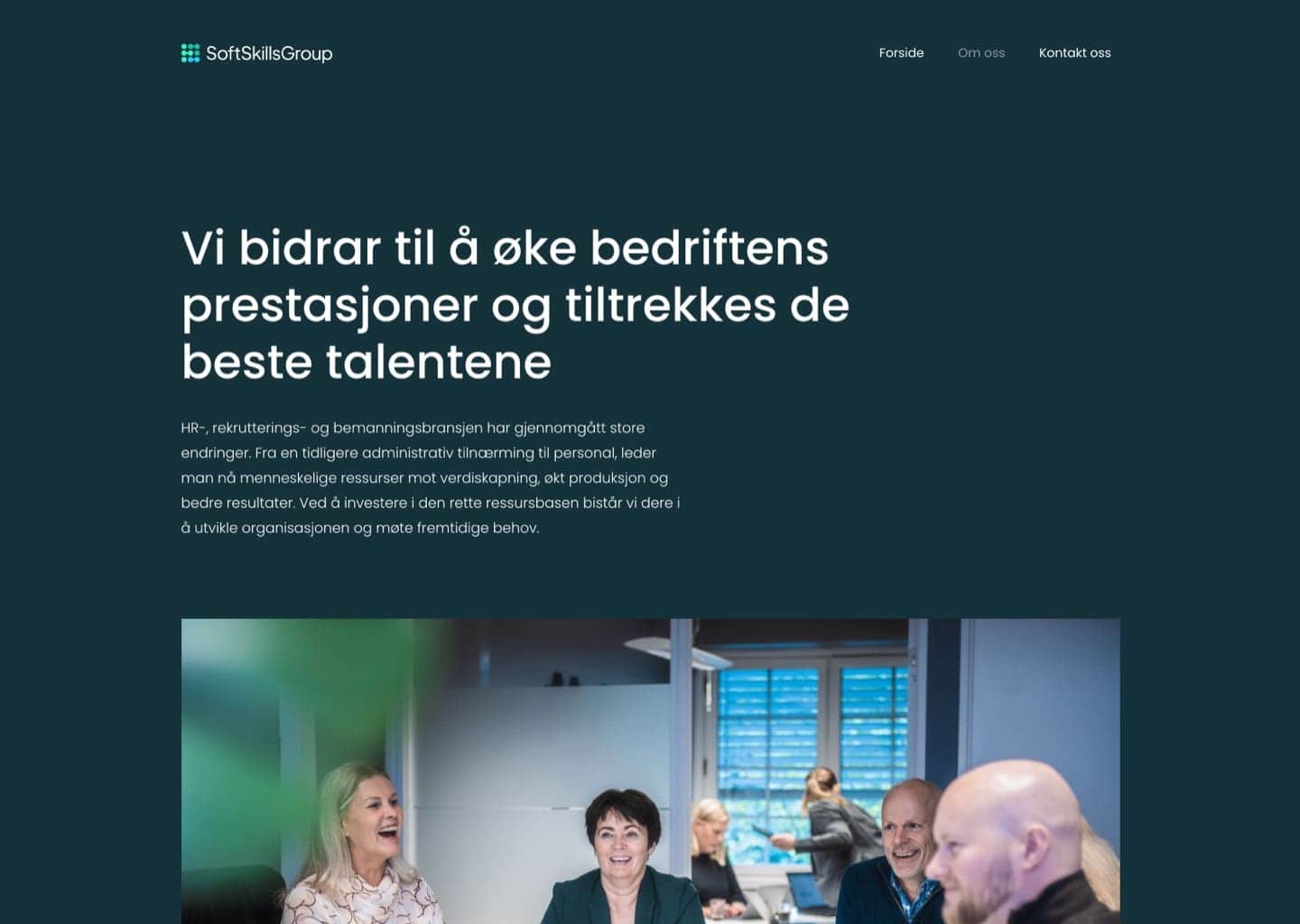 Nettside for Lille Ager