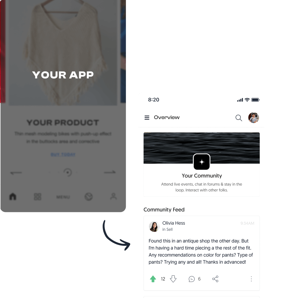 app inside app