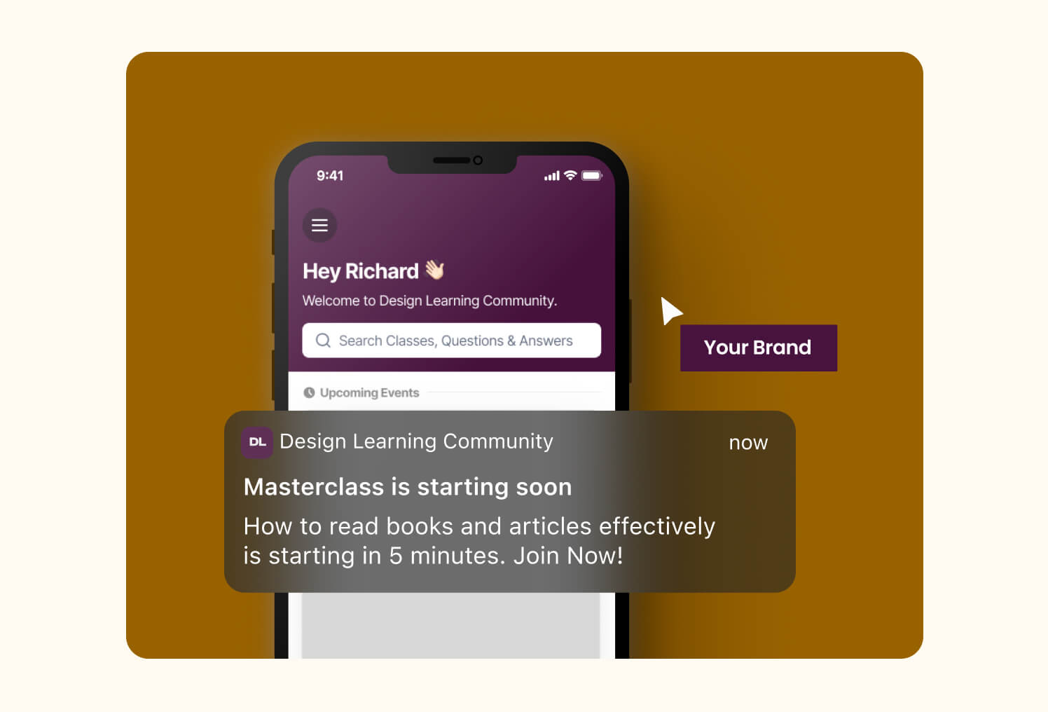 custom app on scenes