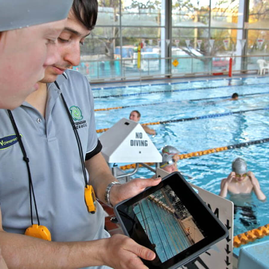 Swim Academy Network head coach Sebastian Bettiol