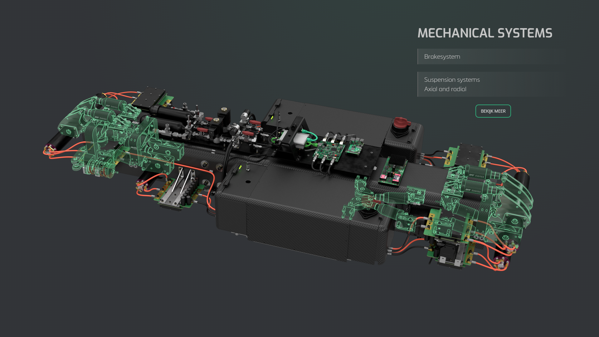 Technical Animation case | Highlighting with text on the right