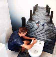 Plumbing services in newly built home