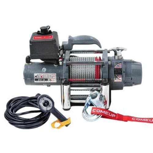 Comeup DV6 6000lb Self Recovery Winch TRAXION Winches