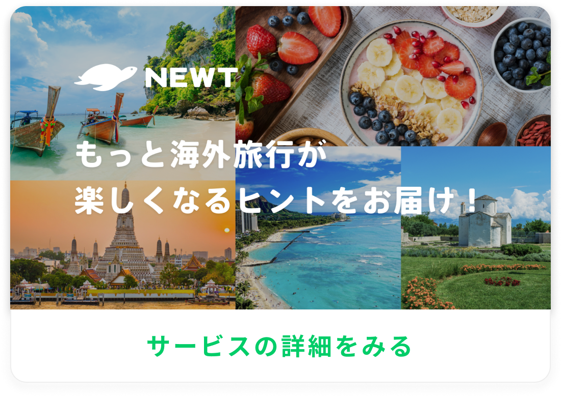 Newt ニュート スマホ1つでかんたんに海外旅行を予約できるアプリ