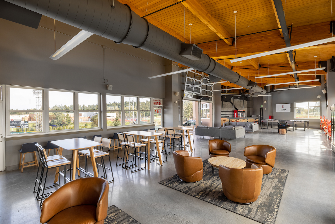 Careage Construction Rainier’s Dugout and Summit Club