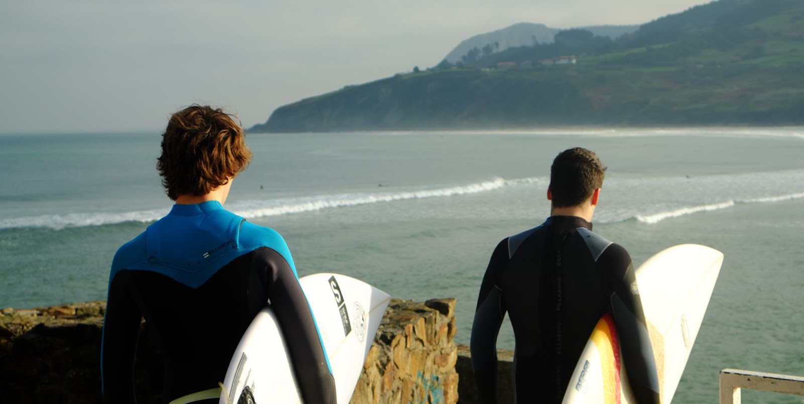 travelling surfers