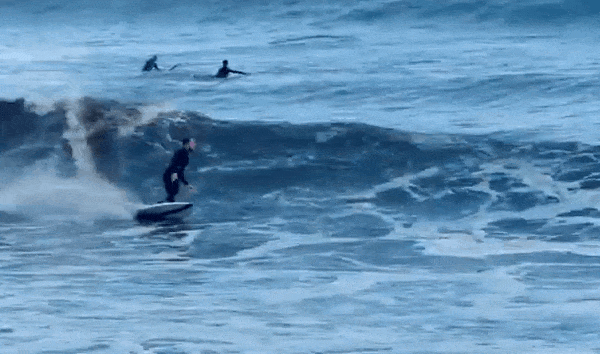 stop kicking out of waves